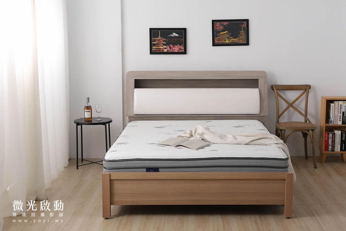 家具商品攝影｜多功能收納型床架與床墊機能展現情境攝影｜樂盟寶 13