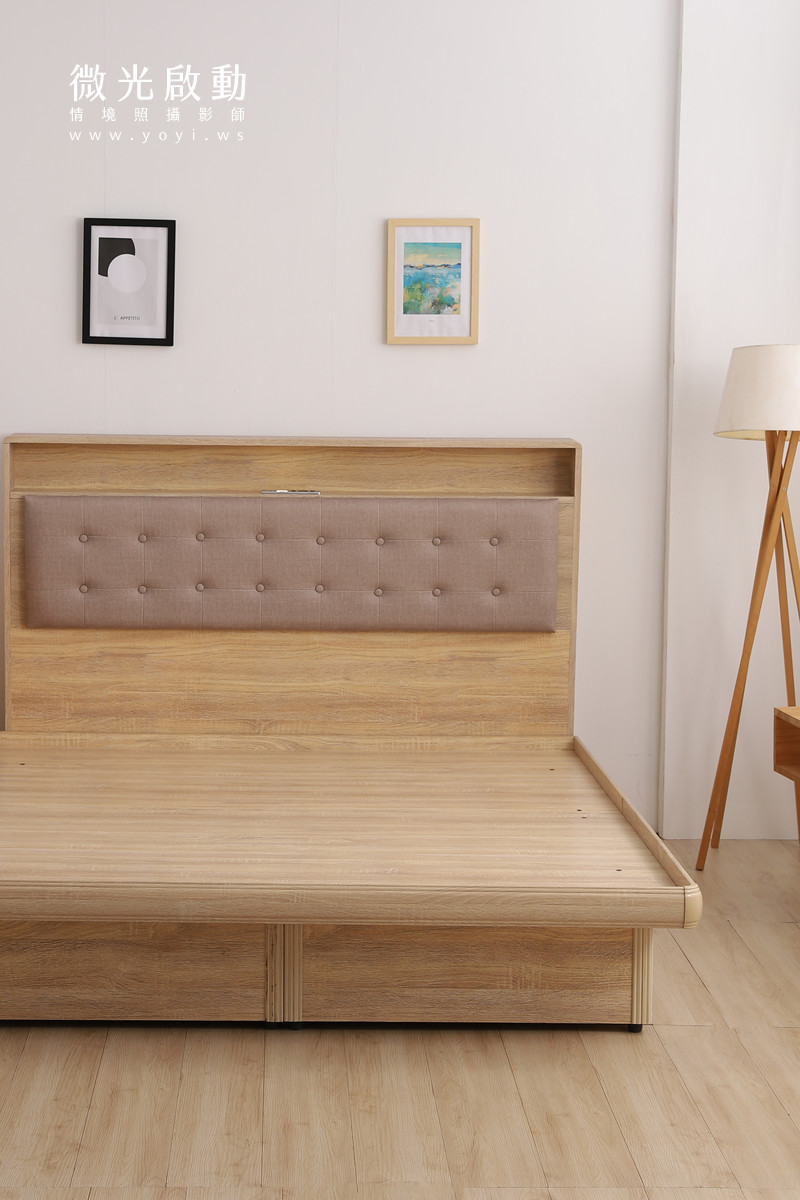 家具商品攝影｜多功能收納型床架與床墊機能展現情境攝影｜樂盟寶 17