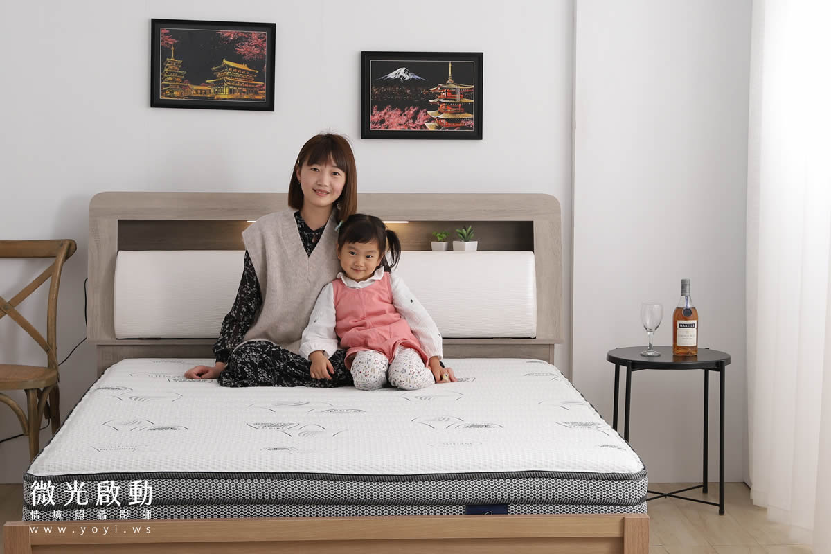 家具商品攝影｜多功能收納型床架與床墊機能展現情境攝影｜樂盟寶 19