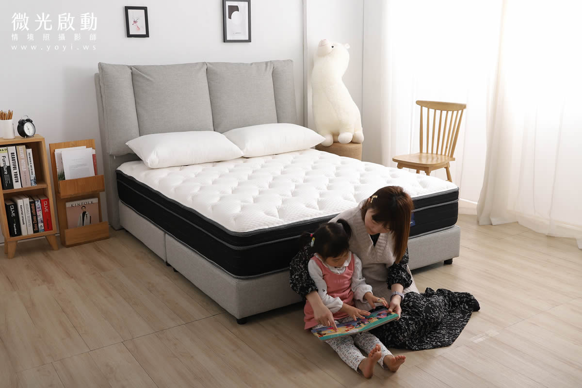 家具商品攝影｜多功能收納型床架與床墊機能展現情境攝影｜樂盟寶 37