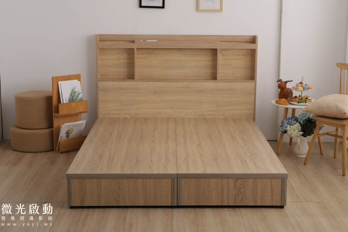家具商品攝影｜多功能收納型床架與床墊機能展現情境攝影｜樂盟寶 71