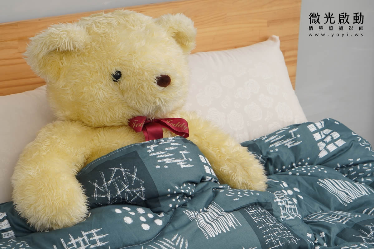 寢具商品攝影｜遠紅外線機能涼被與健康寢具情境攝影 9