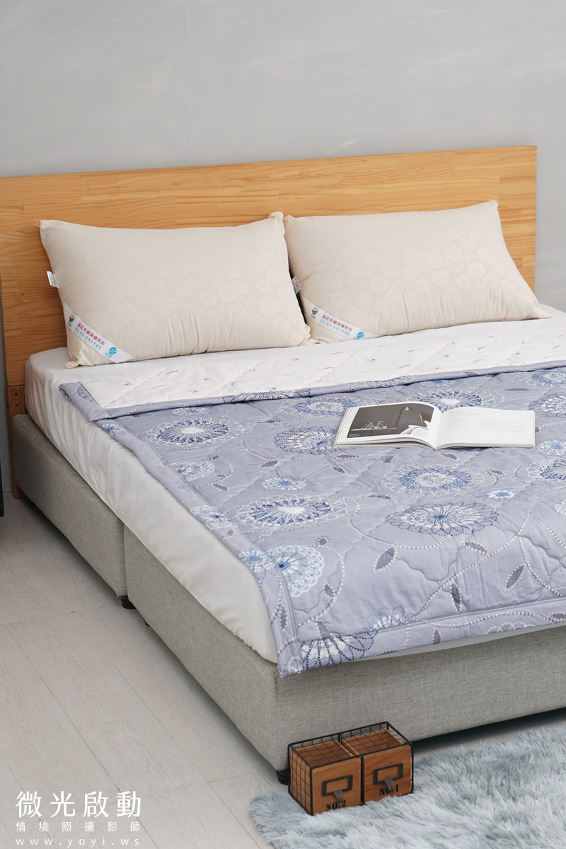 寢具商品攝影｜遠紅外線機能涼被與健康寢具情境攝影 11