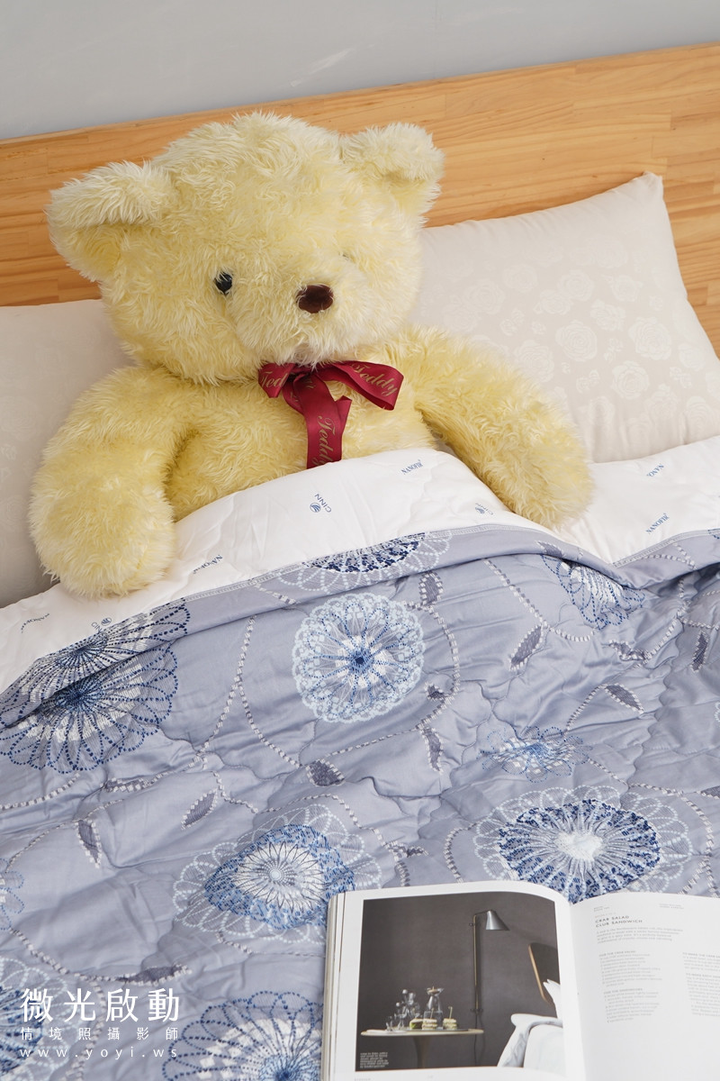 寢具商品攝影｜遠紅外線機能涼被與健康寢具情境攝影 17