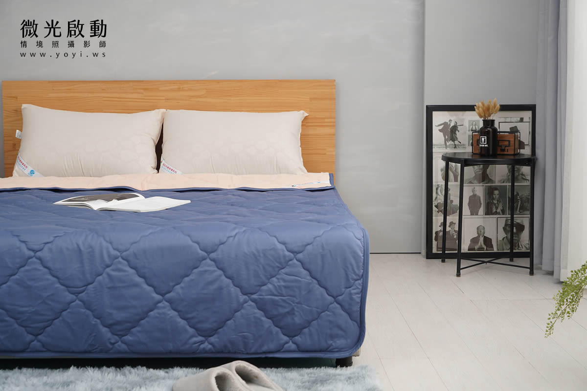 寢具商品攝影｜遠紅外線機能涼被與健康寢具情境攝影 25