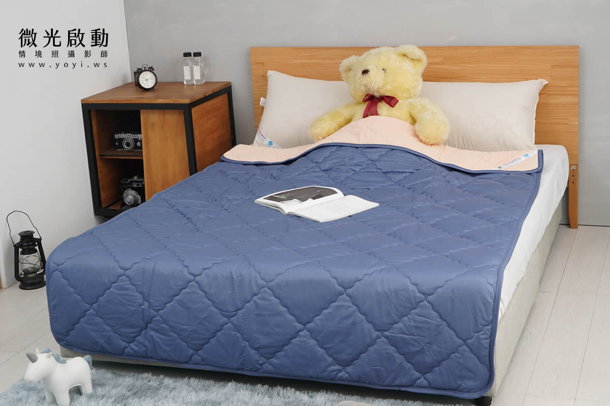 寢具商品攝影｜遠紅外線機能涼被與健康寢具情境攝影 29