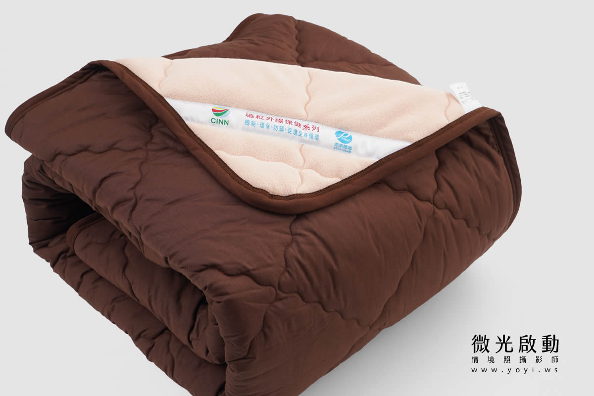 寢具商品攝影｜遠紅外線機能涼被與健康寢具情境攝影 45