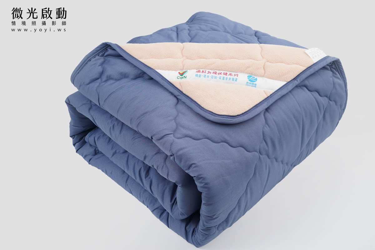 寢具商品攝影｜遠紅外線機能涼被與健康寢具情境攝影 47