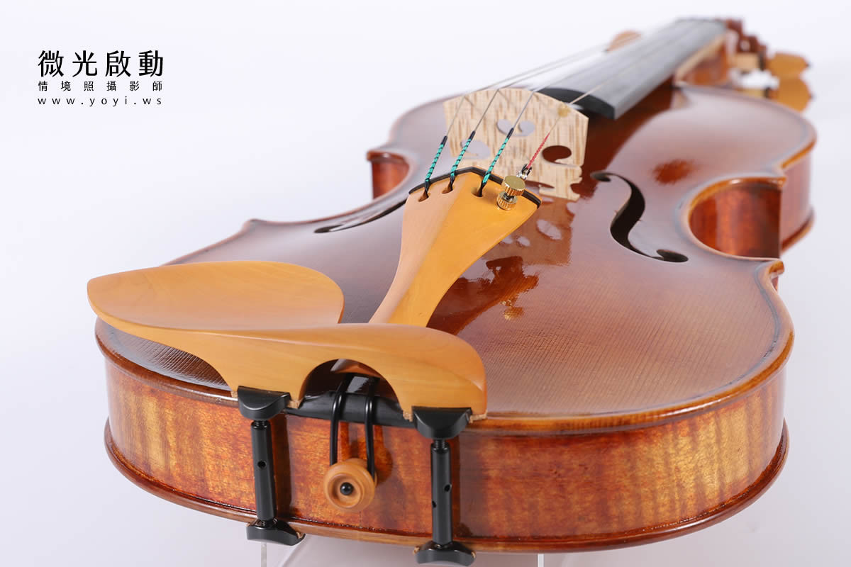 樂器商品攝影｜精典木質小提琴專業細節與工藝美學攝影 3