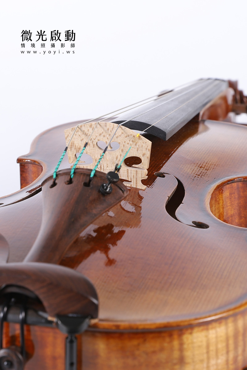 樂器商品攝影｜精典木質小提琴專業細節與工藝美學攝影 43