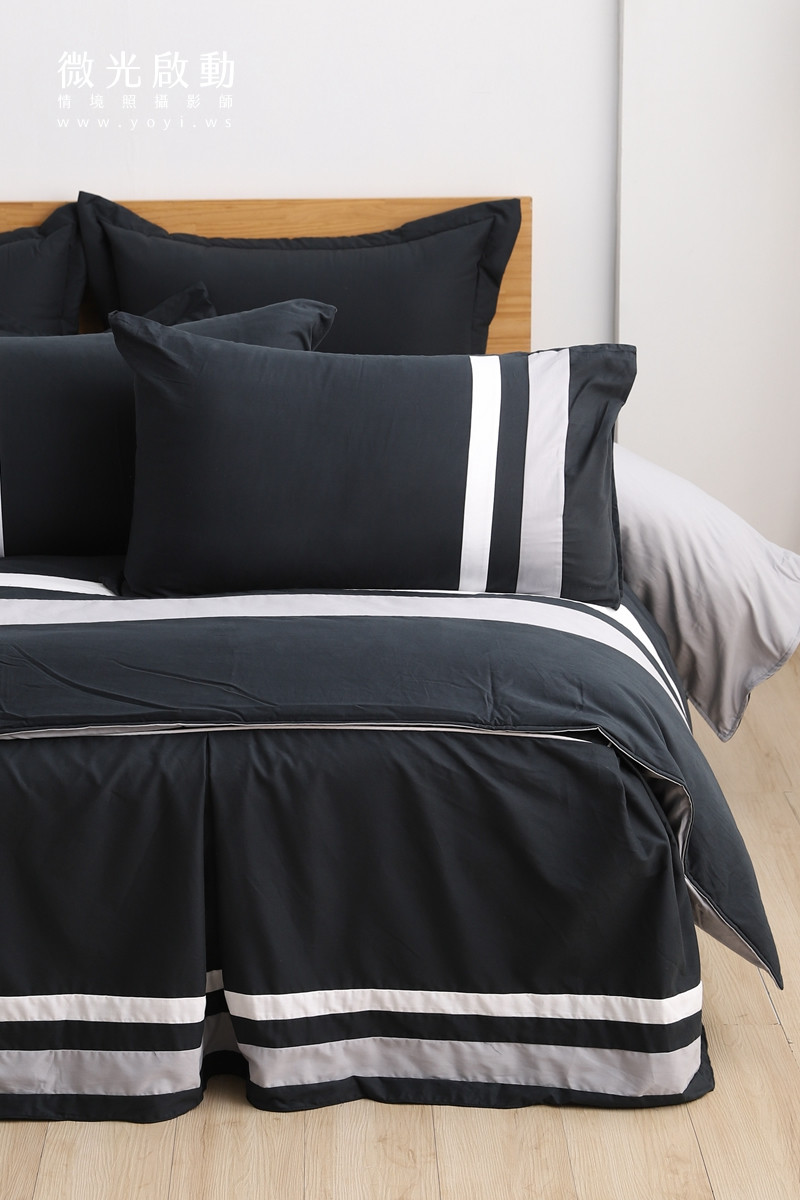 寢具商品攝影｜蘿庭典雅條紋雙人床包組居家風格攝影｜蘿庭 37