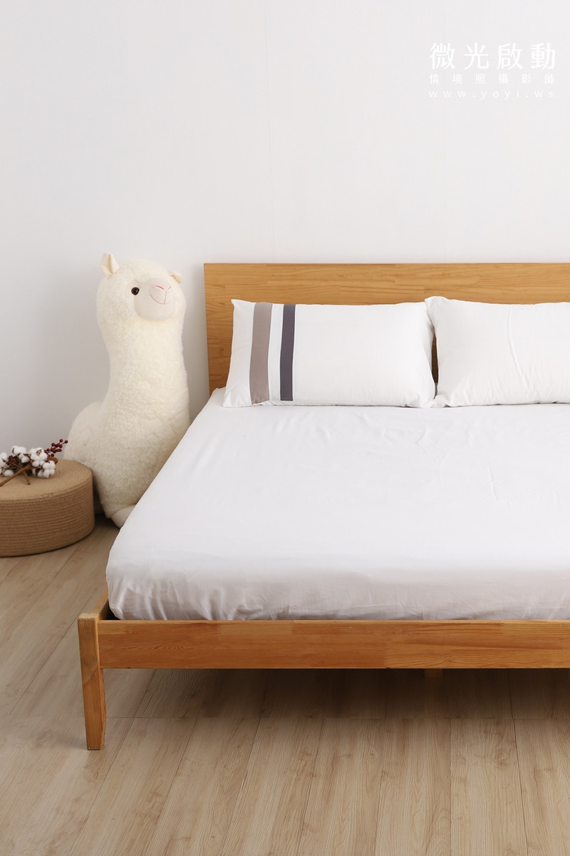 寢具商品攝影｜蘿庭典雅條紋雙人床包組居家風格攝影｜蘿庭 43