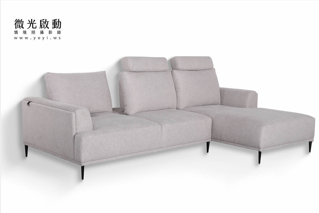 沙發商品攝影｜典雅深藍色質感沙發與歐系居家風格攝影 1