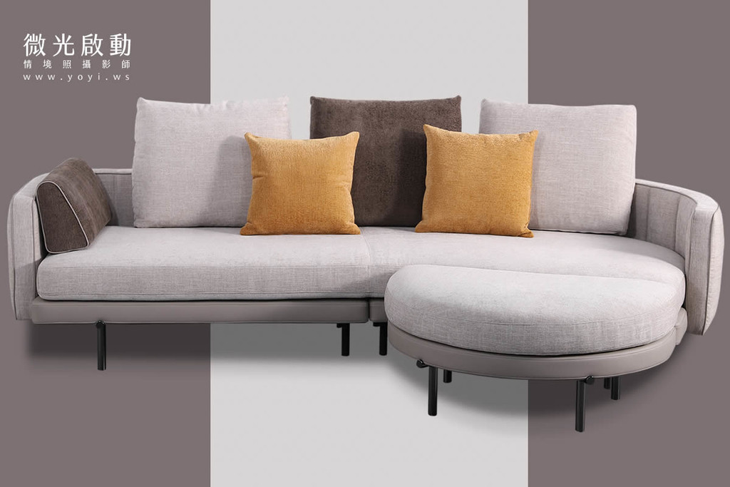 沙發商品攝影｜典雅深藍色質感沙發與歐系居家風格攝影 13