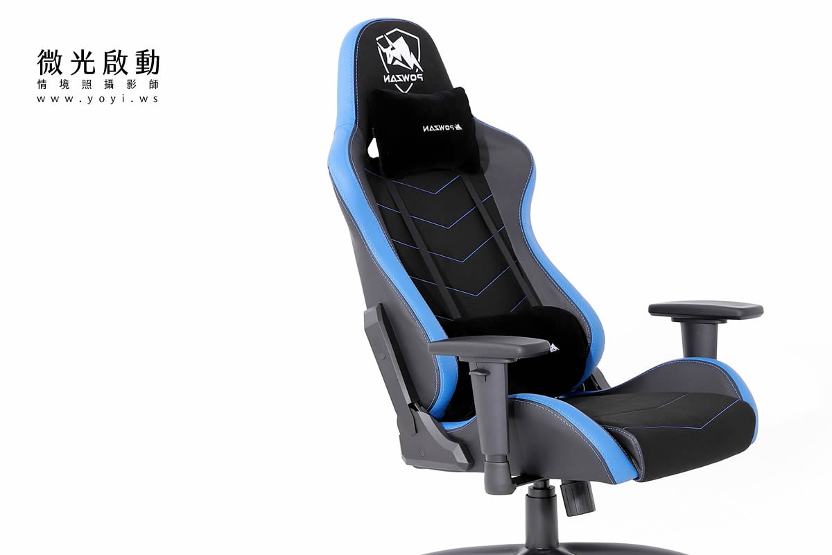 電競椅攝影｜紅黑配色機能電競椅專業去背與細節攝影 15