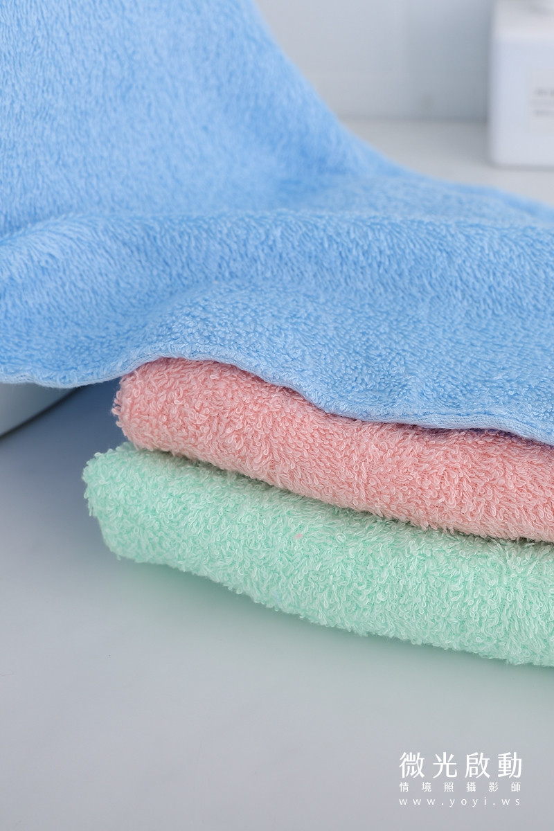 毛巾浴巾攝影｜多色系質感毛巾居家生活美學情境攝影 9