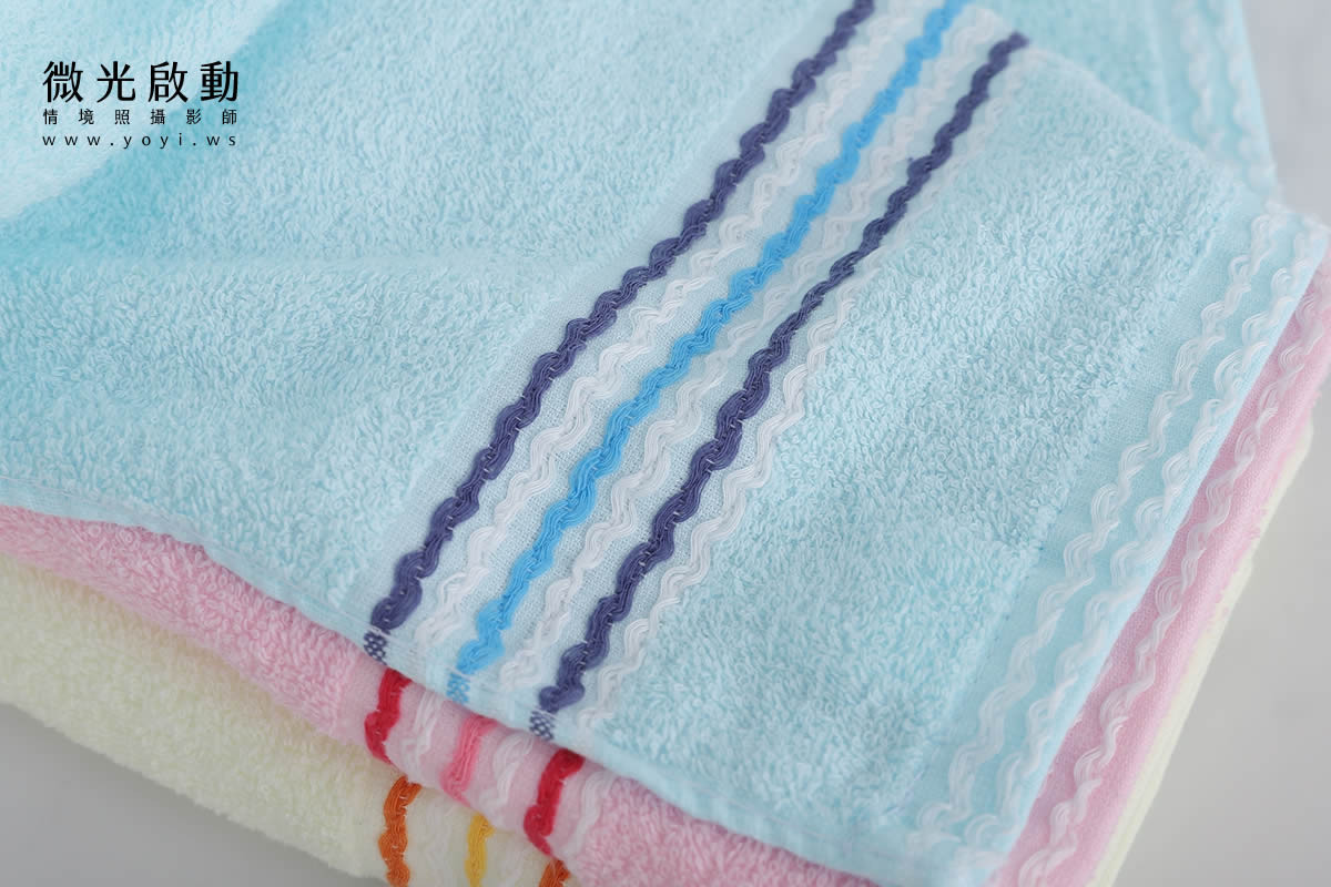 毛巾浴巾攝影｜多色系質感毛巾居家生活美學情境攝影 11