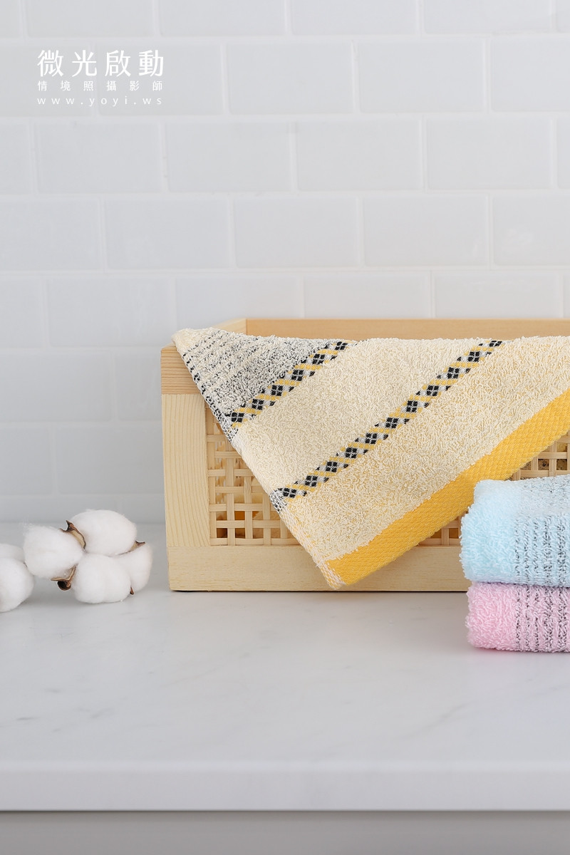 毛巾浴巾攝影｜多色系質感毛巾居家生活美學情境攝影 23