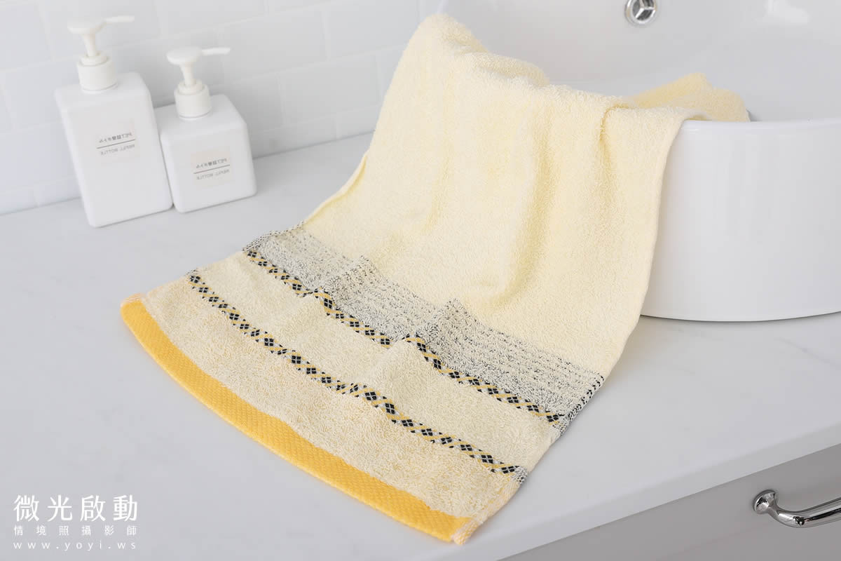 毛巾浴巾攝影｜多色系質感毛巾居家生活美學情境攝影 27
