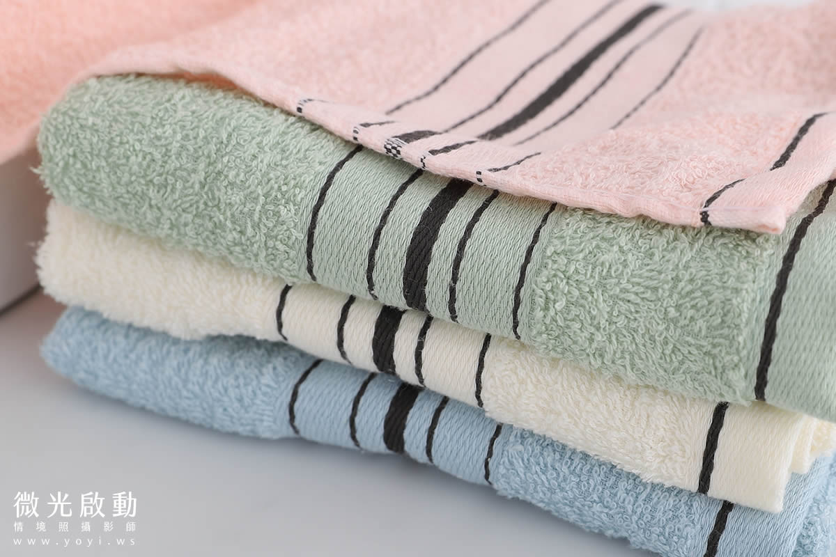 毛巾浴巾攝影｜多色系質感毛巾居家生活美學情境攝影 31