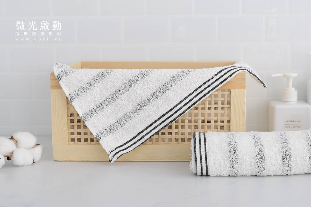 毛巾浴巾攝影｜多色系質感毛巾居家生活美學情境攝影 39