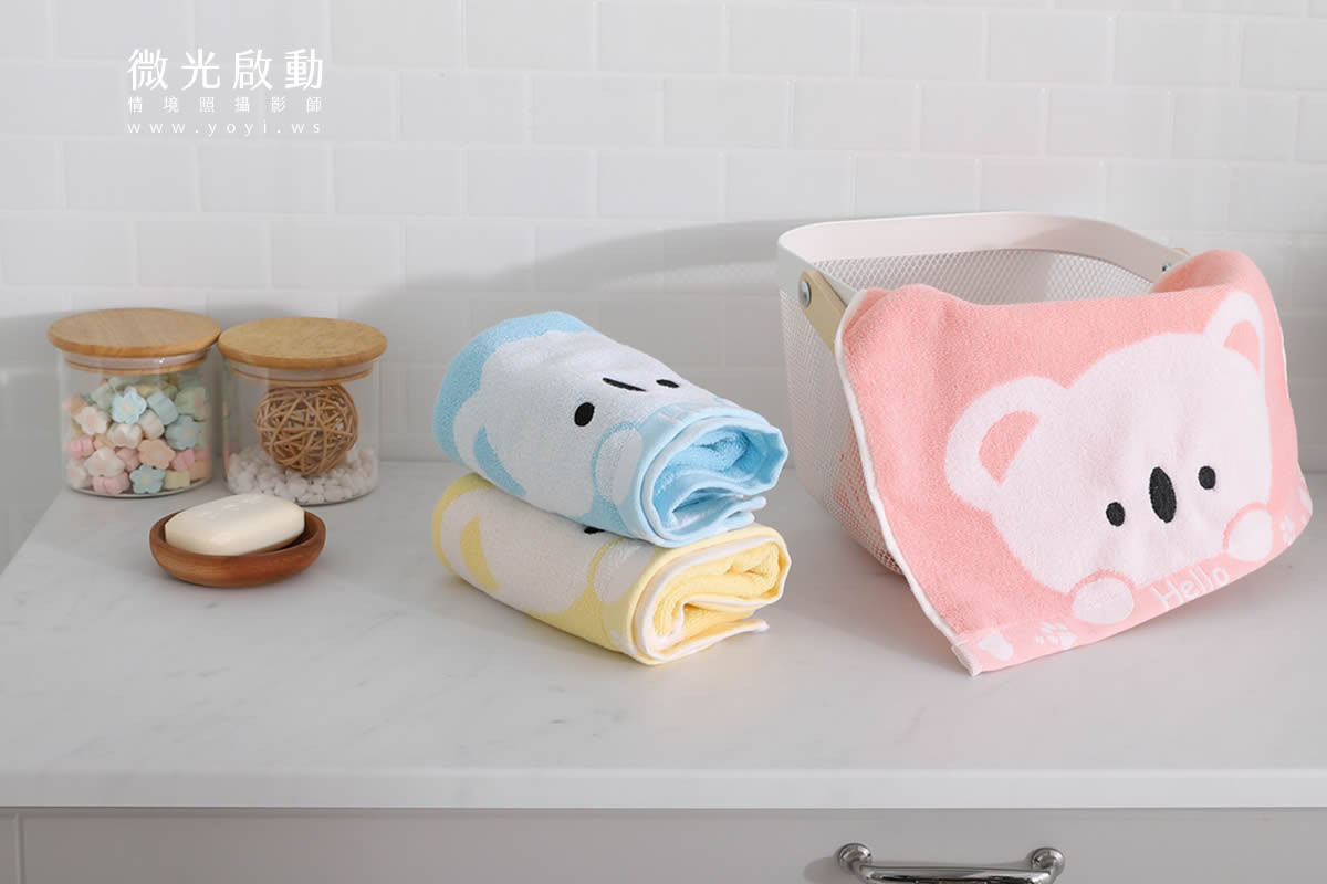 毛巾浴巾攝影｜多色系質感毛巾居家生活美學情境攝影 69