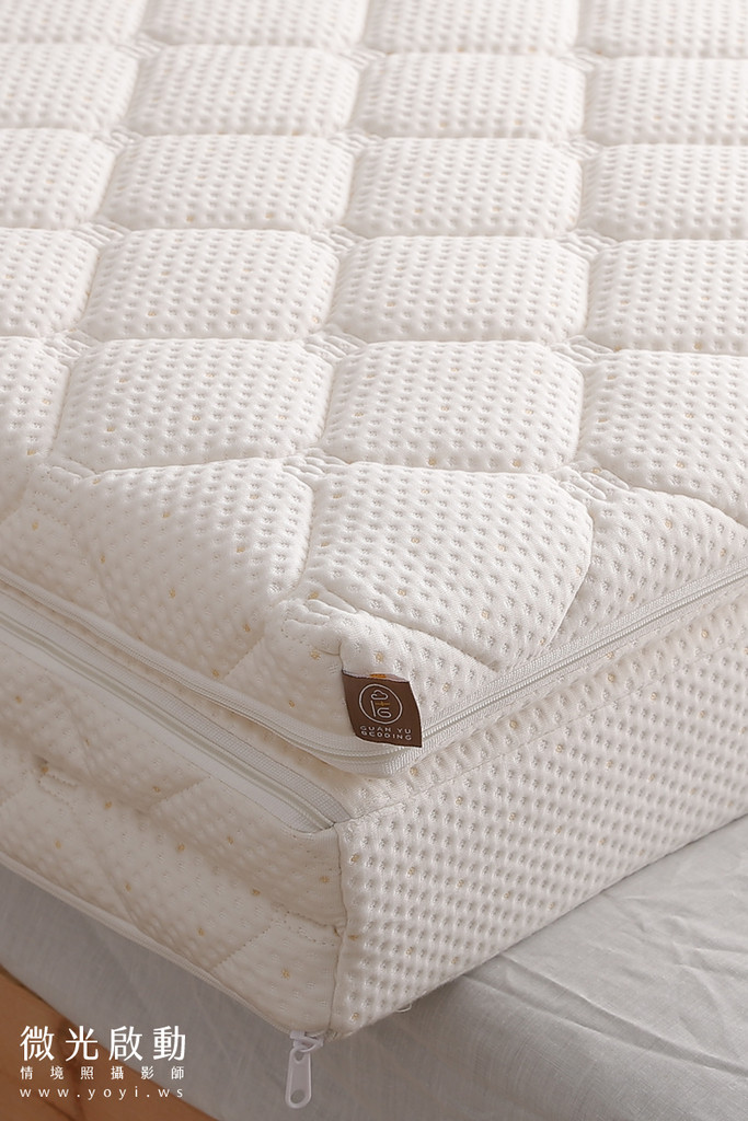 床墊商品攝影｜機能性純白床墊居家生活感明亮情境攝影 21