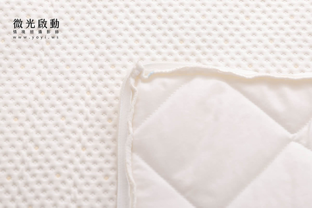 床墊商品攝影｜機能性純白床墊居家生活感明亮情境攝影 27