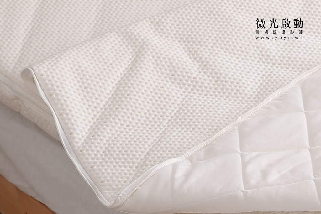 床墊商品攝影｜機能性純白床墊居家生活感明亮情境攝影 29