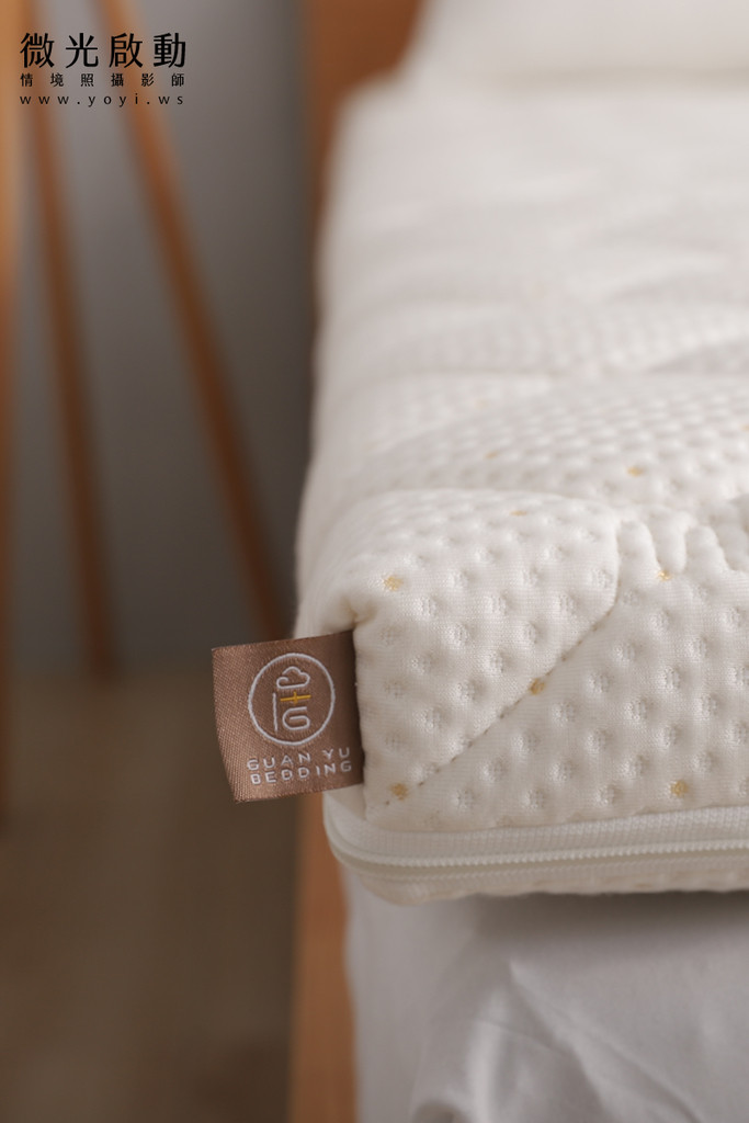 床墊商品攝影｜機能性純白床墊居家生活感明亮情境攝影 59