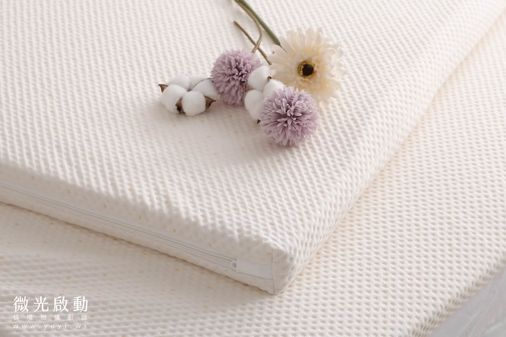 床墊商品攝影｜機能性純白床墊居家生活感明亮情境攝影 65