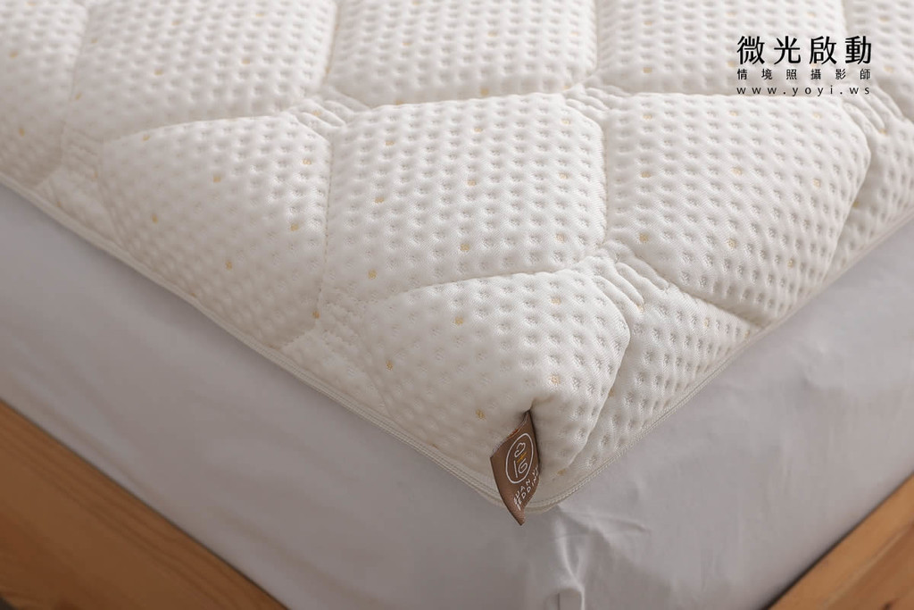 床墊商品攝影｜機能性純白床墊居家生活感明亮情境攝影 77