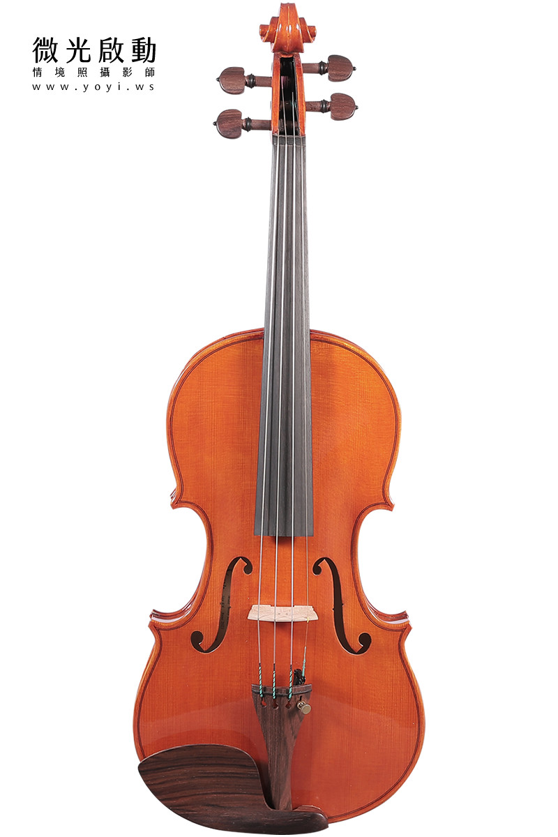 樂器商品攝影｜精典木質小提琴專業去背與細節攝影 17