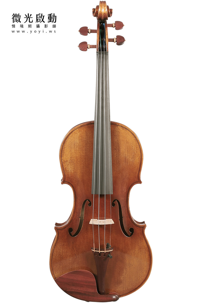 樂器商品攝影｜精典木質小提琴專業去背與細節攝影 25