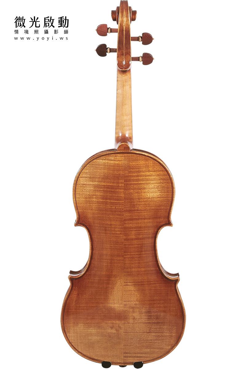 樂器商品攝影｜精典木質小提琴專業去背與細節攝影 31