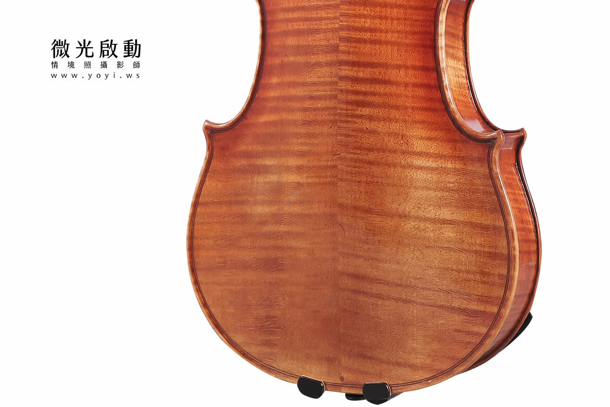 樂器商品攝影｜精典木質小提琴專業去背與細節攝影 33