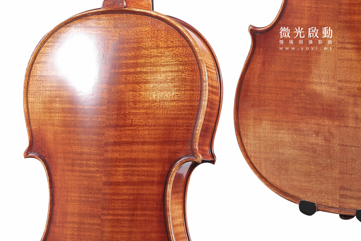 樂器商品攝影｜精典木質小提琴專業去背與細節攝影 37
