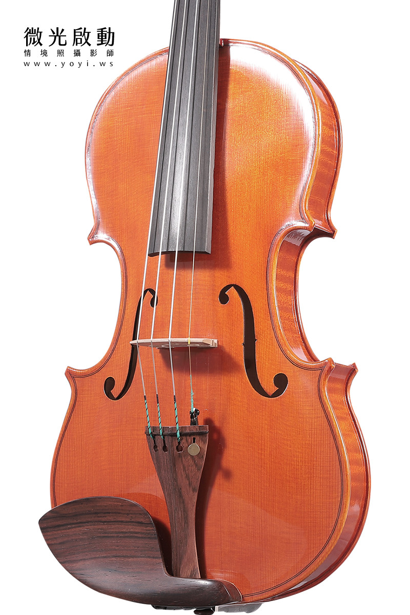 樂器商品攝影｜精典木質小提琴專業去背與細節攝影 43