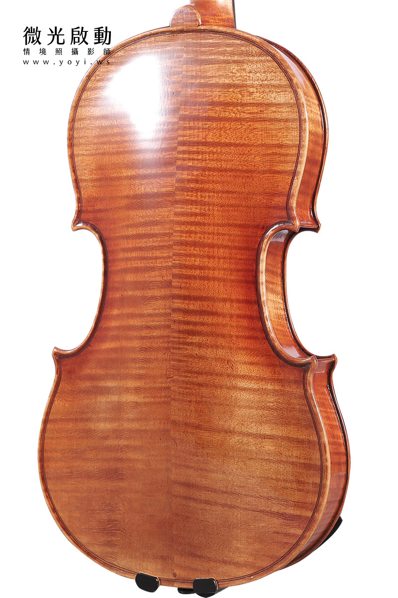 樂器商品攝影｜精典木質小提琴專業去背與細節攝影 45