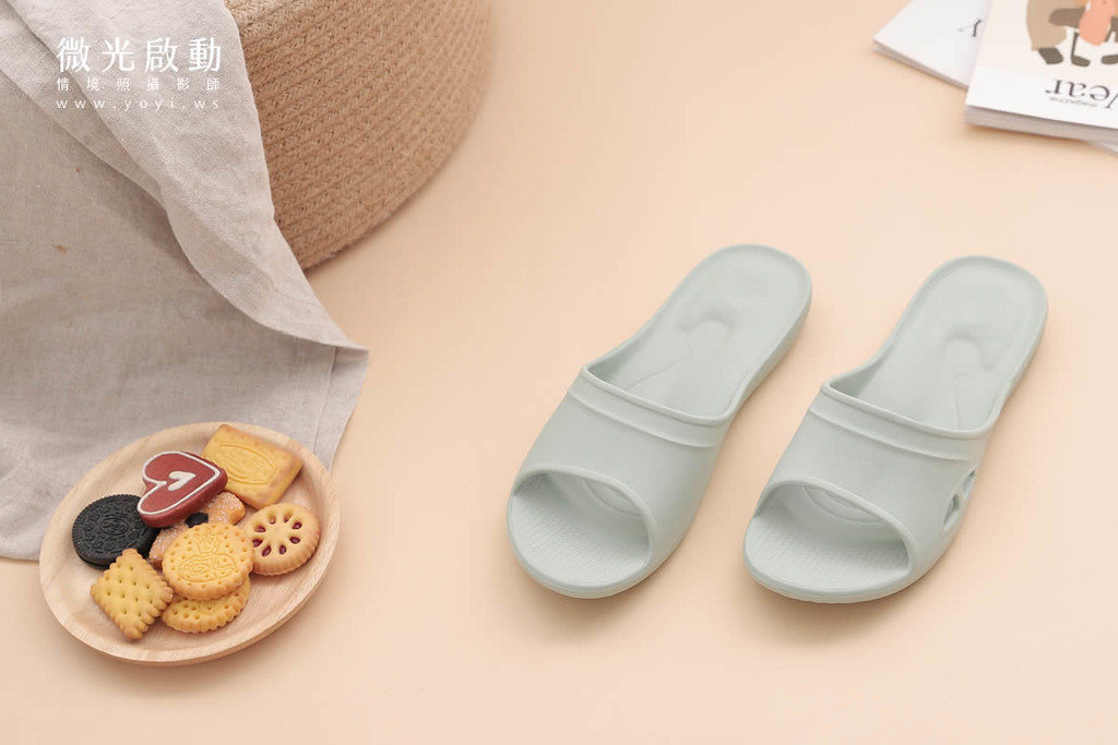 拖鞋商品攝影｜太松居家保暖拖鞋與長襪模特兒實穿攝影｜太松 23