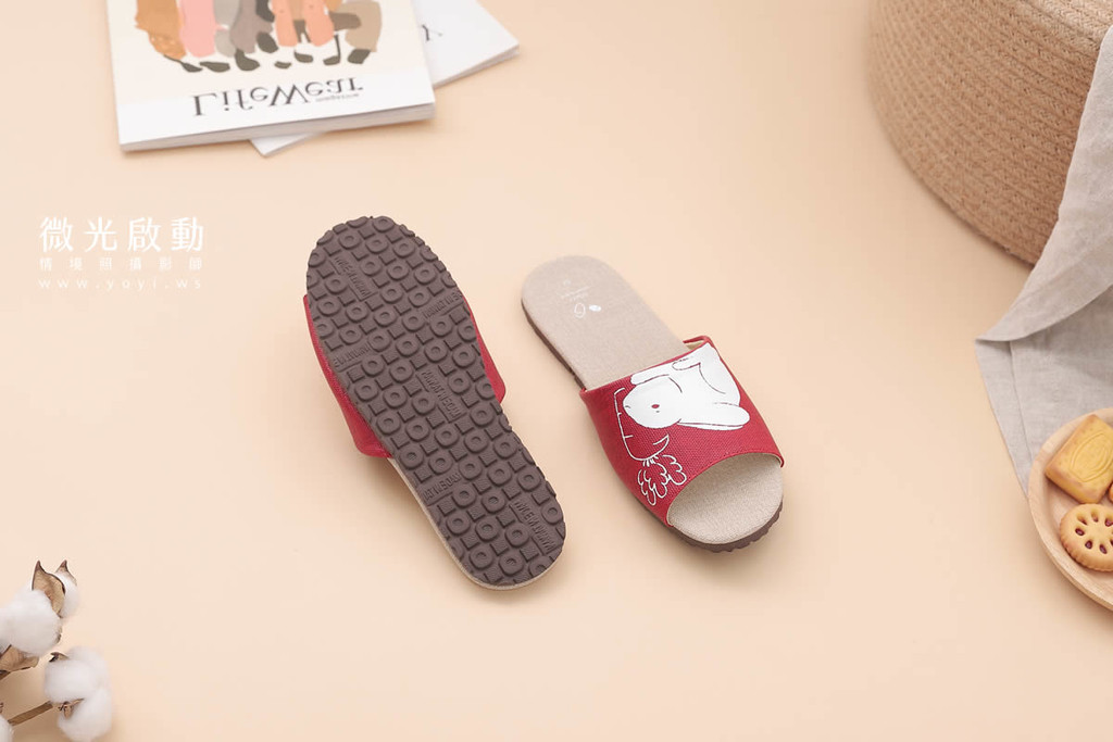 拖鞋商品攝影｜太松居家保暖拖鞋與長襪模特兒實穿攝影｜太松 31