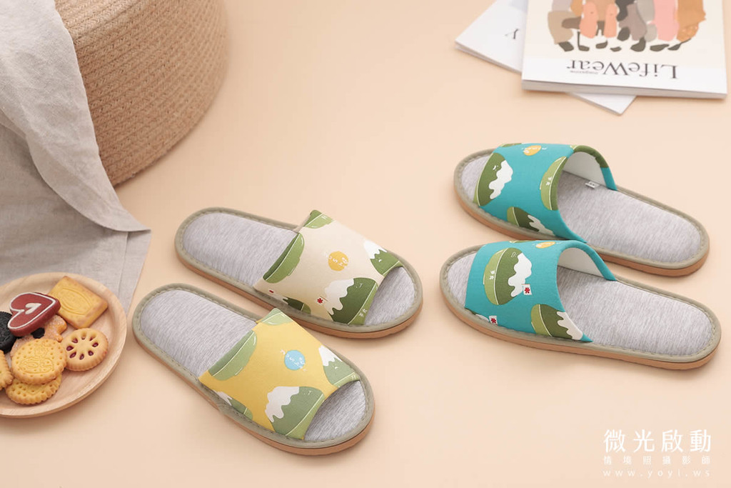 拖鞋商品攝影｜太松居家保暖拖鞋與長襪模特兒實穿攝影｜太松 43