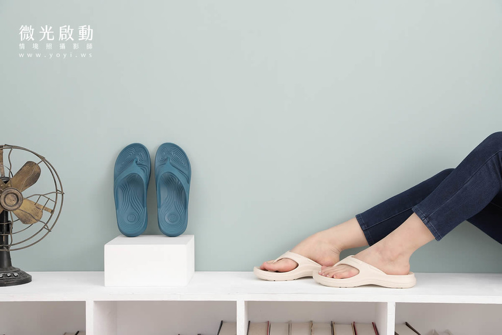 拖鞋商品攝影｜太松居家保暖拖鞋與長襪模特兒實穿攝影｜太松 89