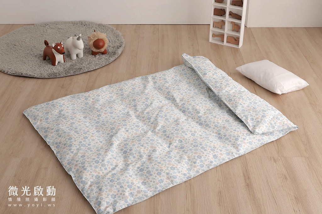 兒童寢具攝影｜合隆羽藏質感童趣涼被與被枕組情境攝影｜合隆羽藏 25