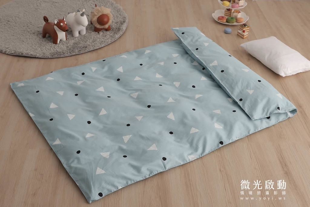 兒童寢具攝影｜合隆羽藏質感童趣涼被與被枕組情境攝影｜合隆羽藏 49