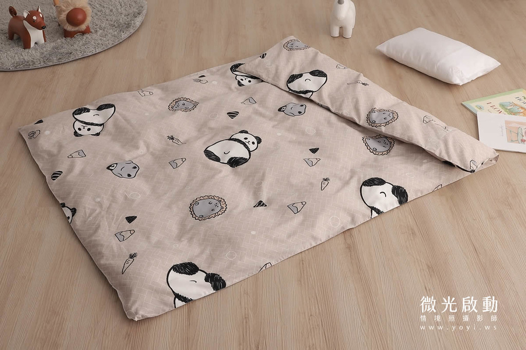 兒童寢具攝影｜合隆羽藏質感童趣涼被與被枕組情境攝影｜合隆羽藏 59