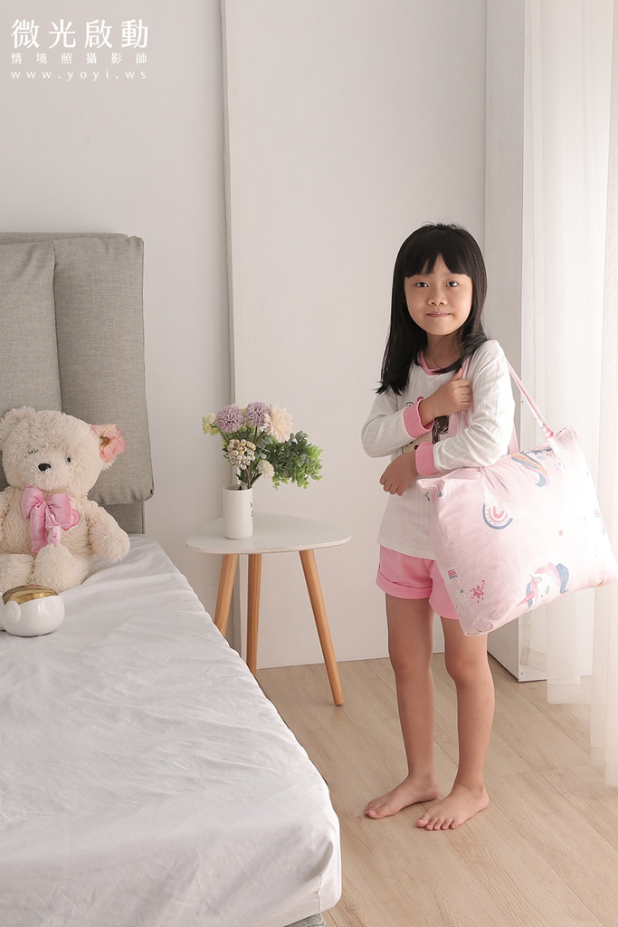 兒童寢具攝影｜合隆羽藏質感童趣涼被與被枕組情境攝影｜合隆羽藏 135