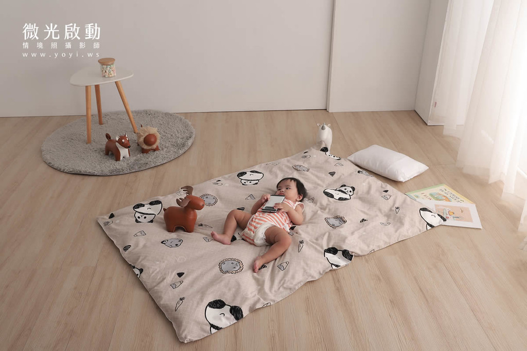 兒童寢具攝影｜合隆羽藏質感童趣涼被與被枕組情境攝影｜合隆羽藏 175
