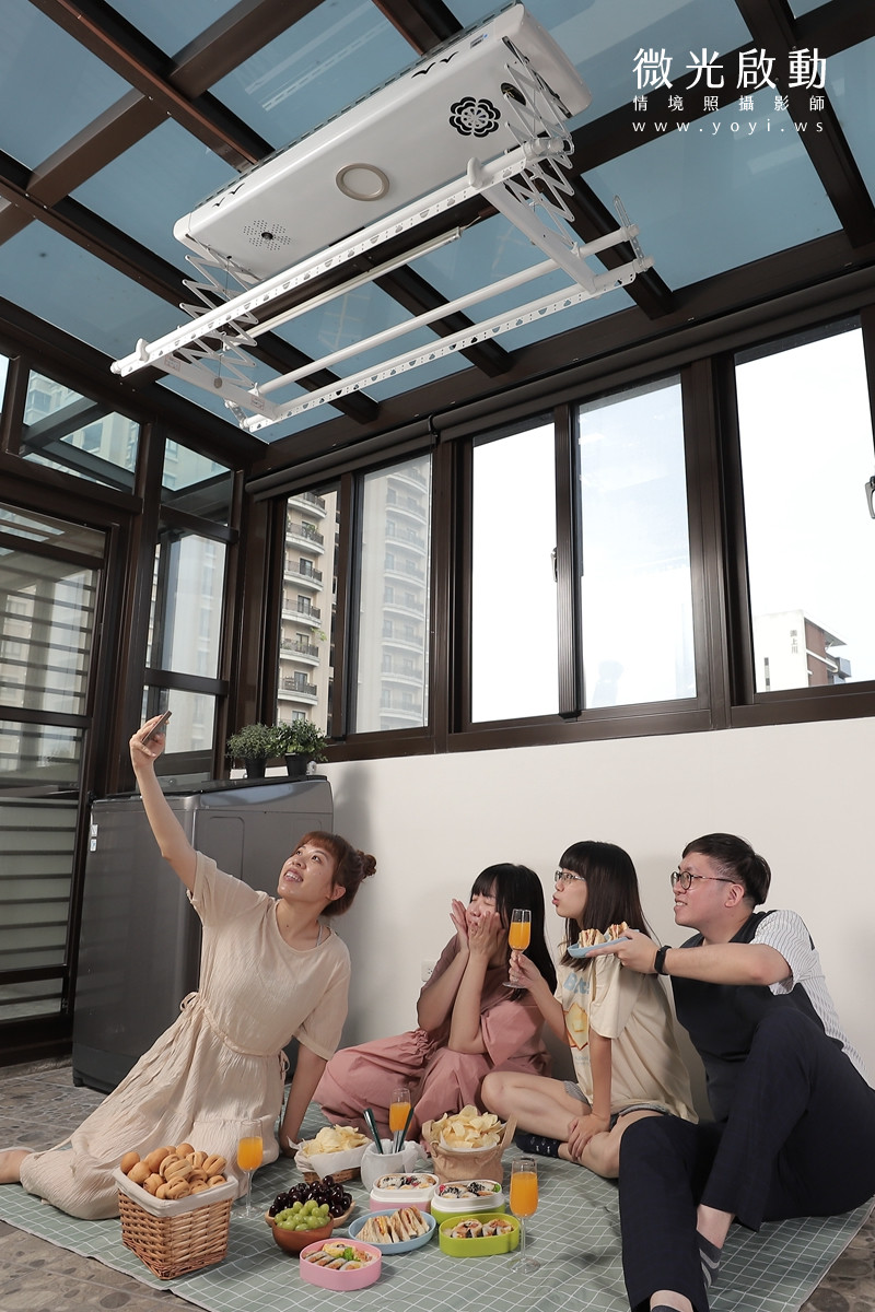 家電商品攝影｜HCG電動曬衣架機能展現與居家情境攝影｜HCG和成 53