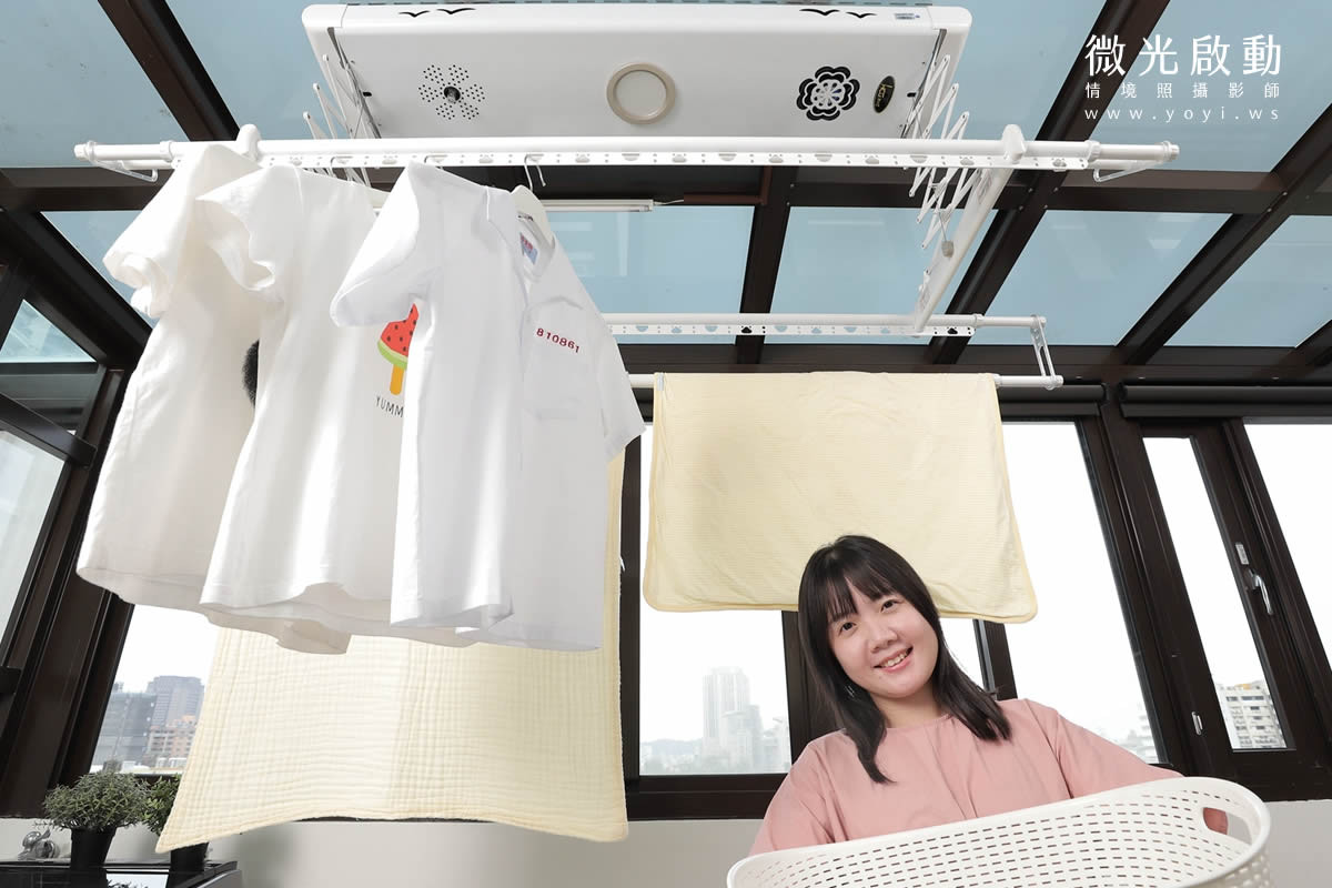 家電商品攝影｜HCG電動曬衣架機能展現與居家情境攝影｜HCG和成 83